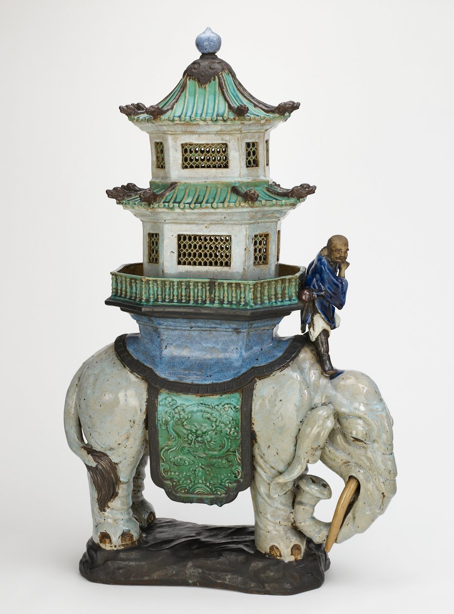 Kadzidło, piece Shiwan (Shekwan), prowincja Guangdong, Chiny, połowa XVII-koniec XIX w. (kamionka) autorstwa Qing Dynasty Chinese School