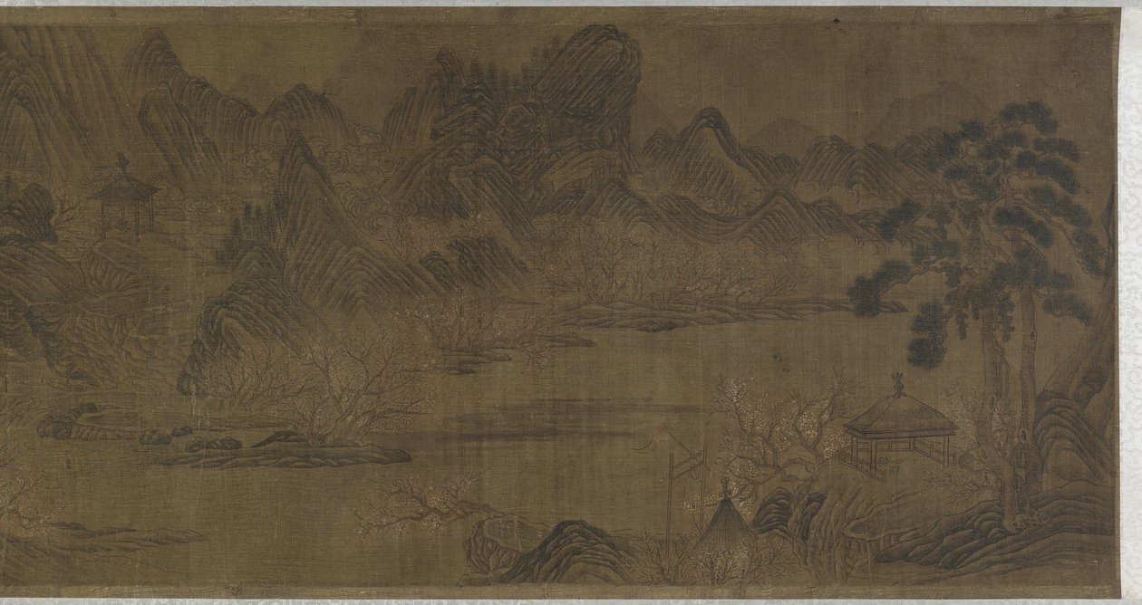 Wiosna Kwiatu Brzoskwini autorstwa Qing Dynasty Chinese School