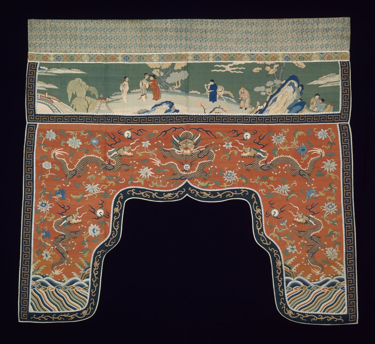 Falbana, 1799 autorstwa Qing Dynasty Chinese School