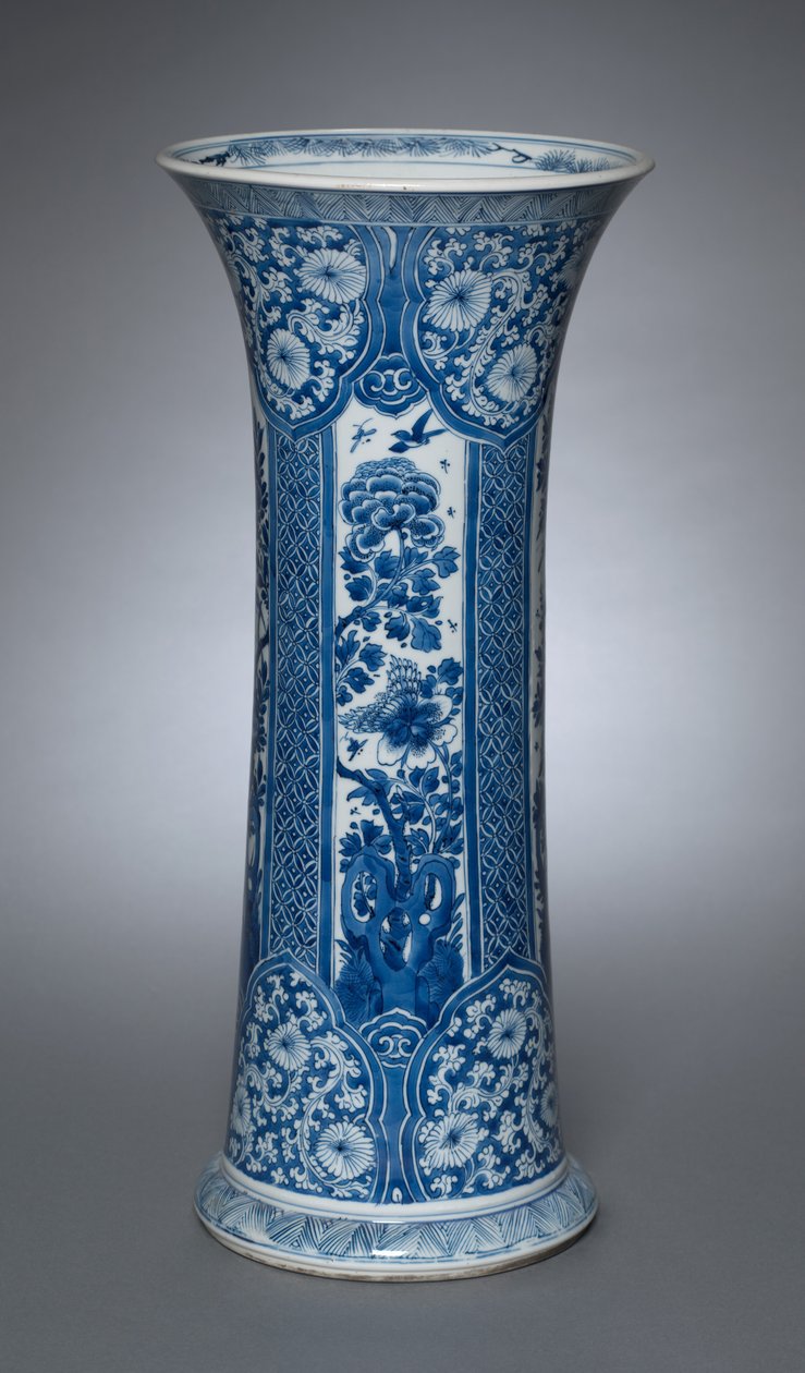 Wazon z pokrywą autorstwa Qing Dynasty Chinese School