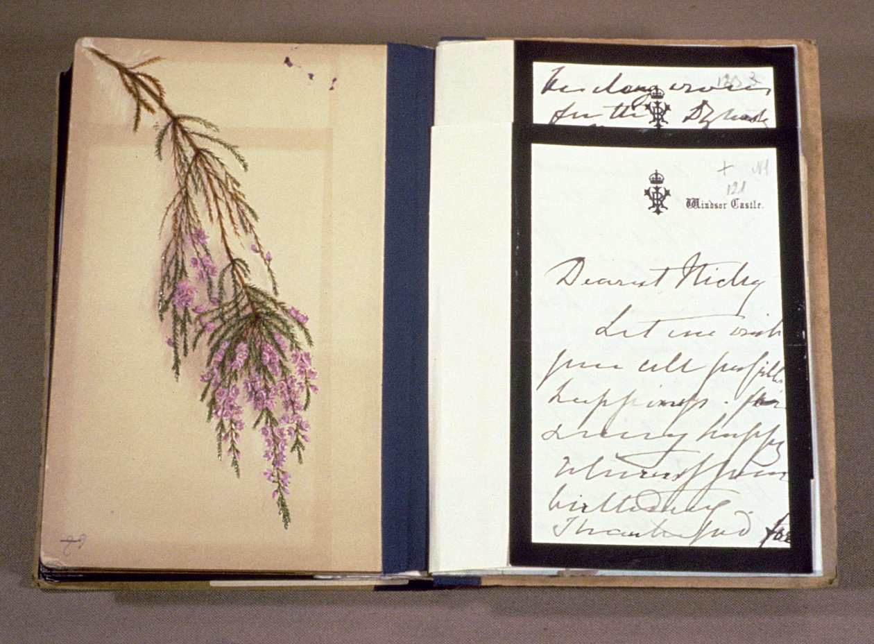 List królowej Wiktorii (1819-1901) do carewicza Mikołaja Aleksandrowicza (1868-1918) 22 kwietnia 1894 autorstwa Queen Victoria