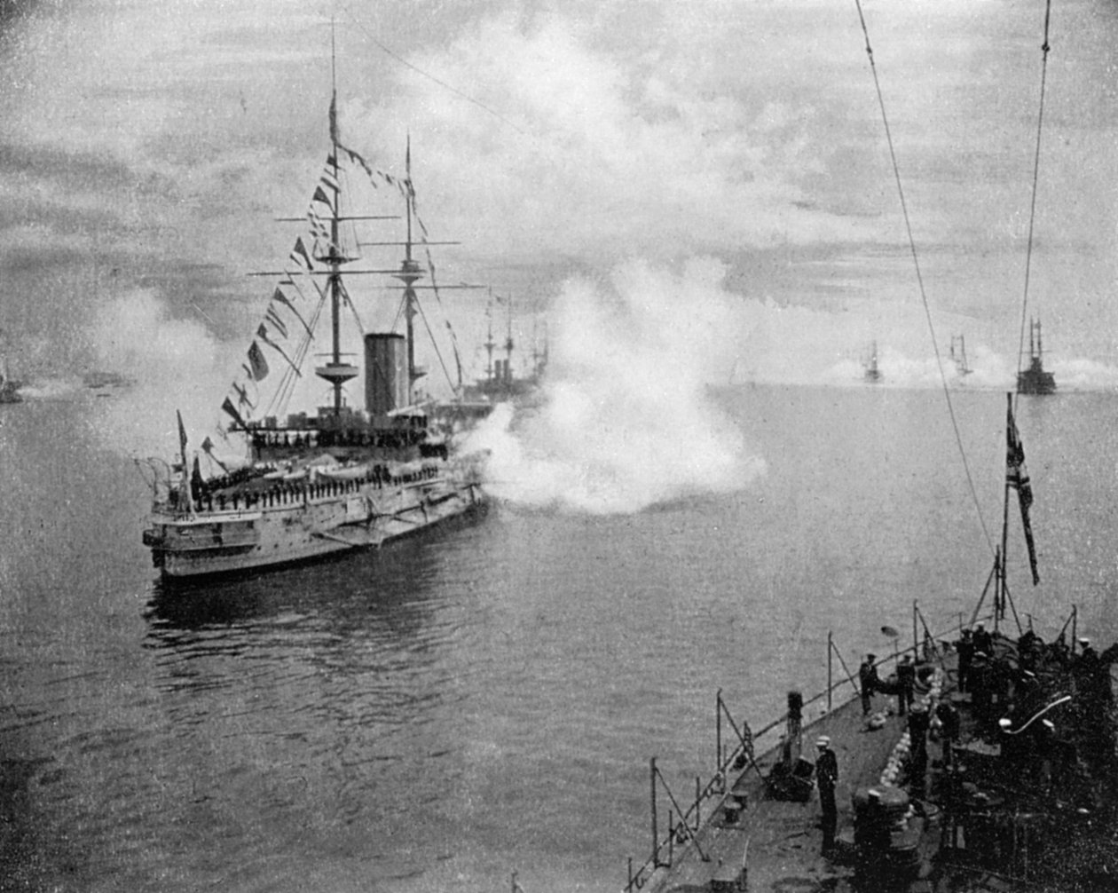 Pozdrowienie Floty Macierzystej, 1907 1908. autorstwa Queen Alexandra