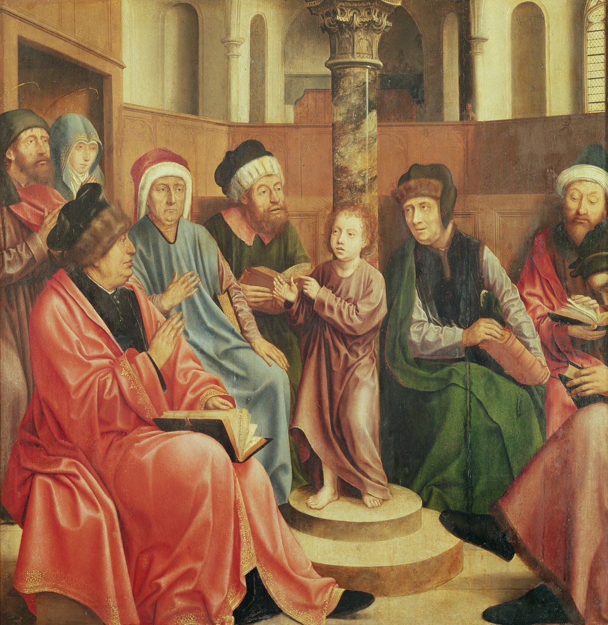 Chrystus wśród lekarzy autorstwa Quentin Massys or Metsys