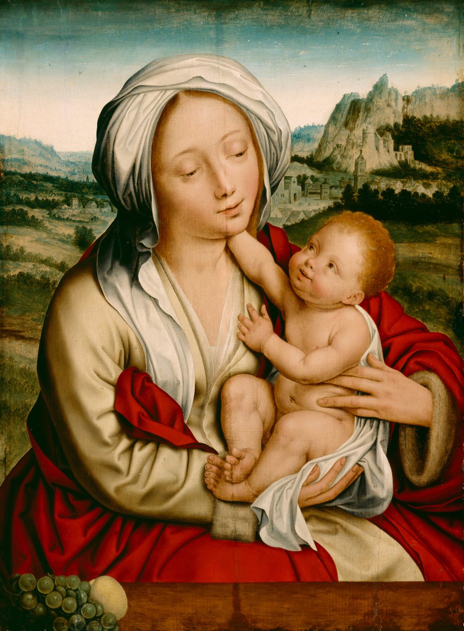 Madonna z Dzieciątkiem, ok. 1520 autorstwa Quentin Massys or Metsys