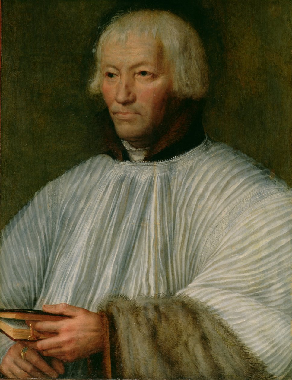 Portret duchownego autorstwa Quentin Massys or Metsys