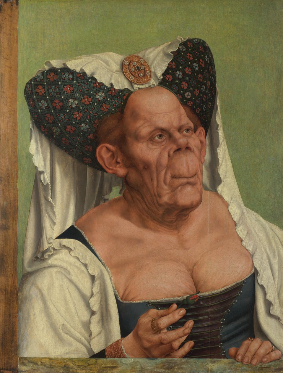 Groteskowa staruszka autorstwa Quentin Matsys