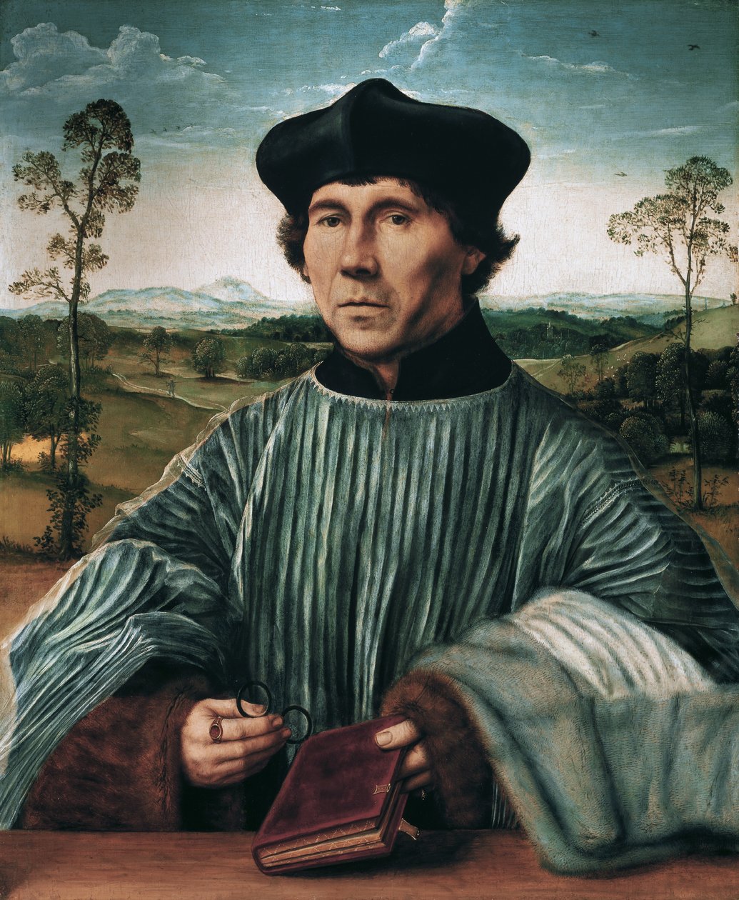Kanonista Stephan Gardiner autorstwa Quentin Matsys