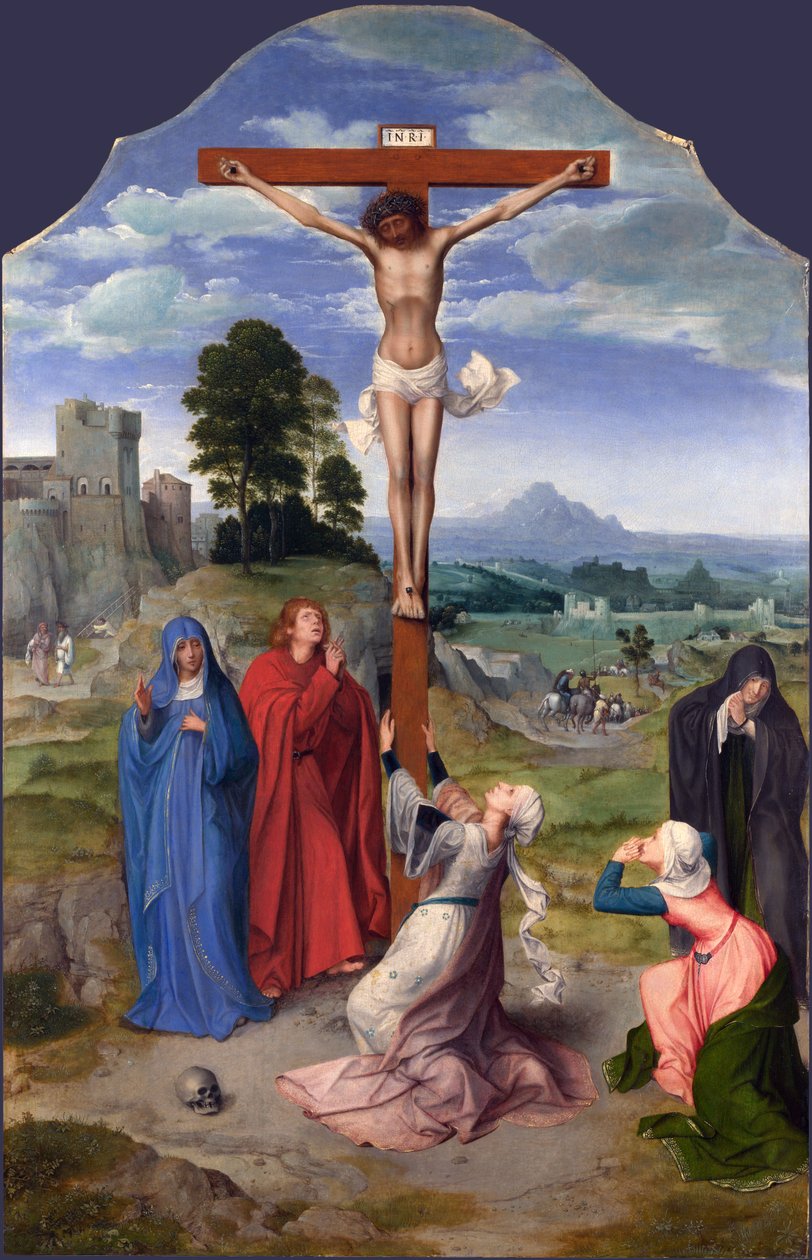 Ukrzyżowanie autorstwa Quentin Matsys