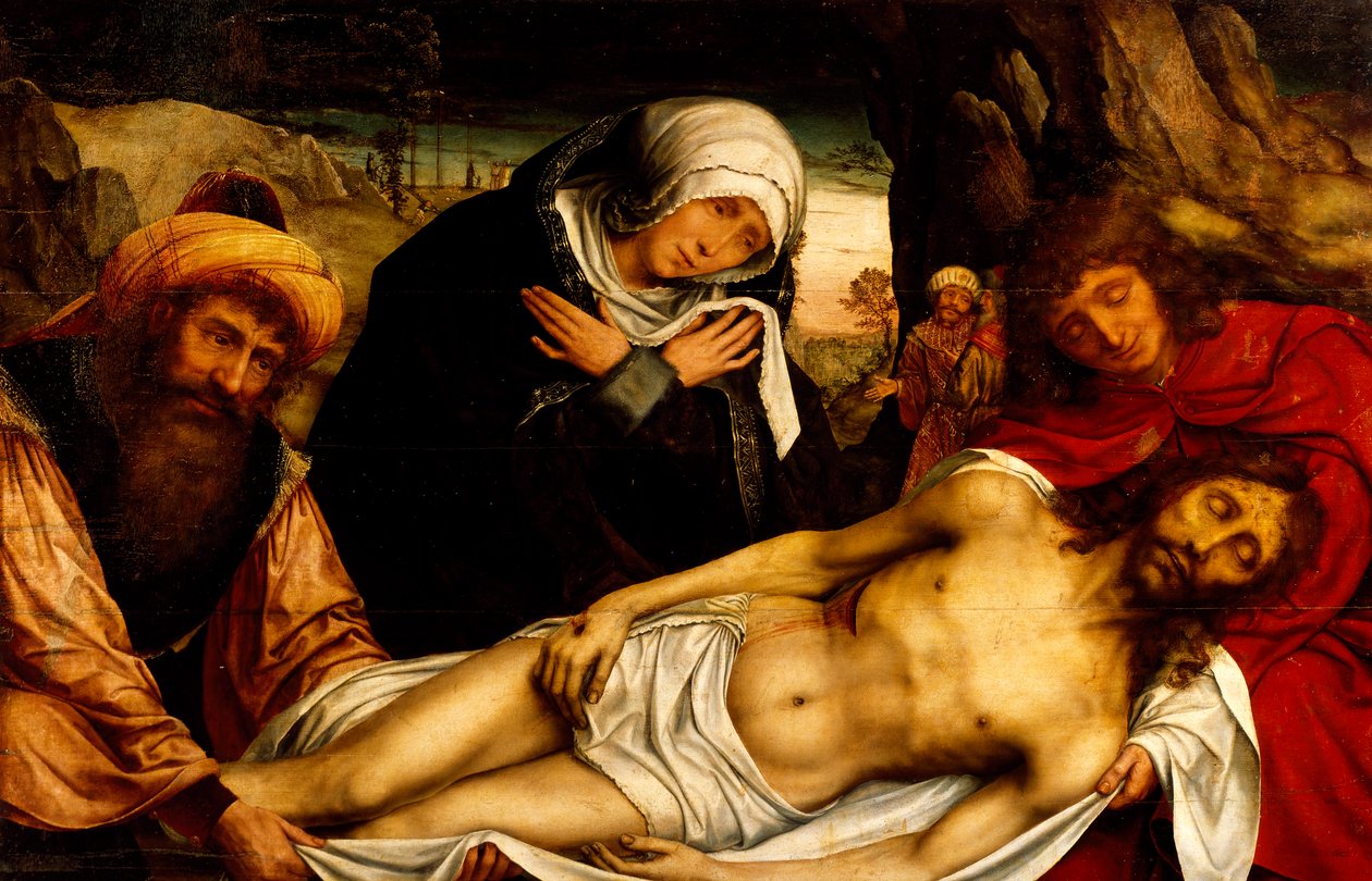 Pieta (1466-1530), Muzeum Diecezjalne, Gaeta autorstwa Quentin Massys or Metsys