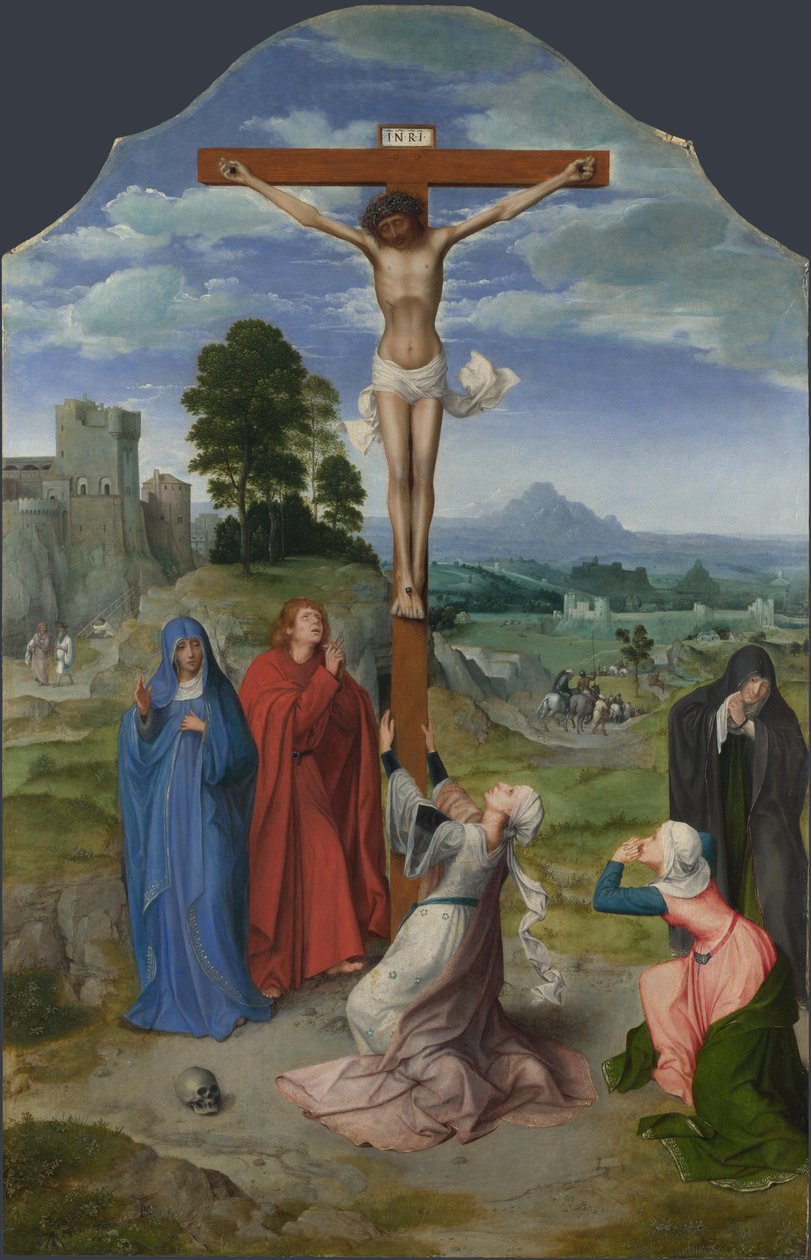 Ukrzyżowanie, ok. 1515 autorstwa Quentin Massys or Metsys