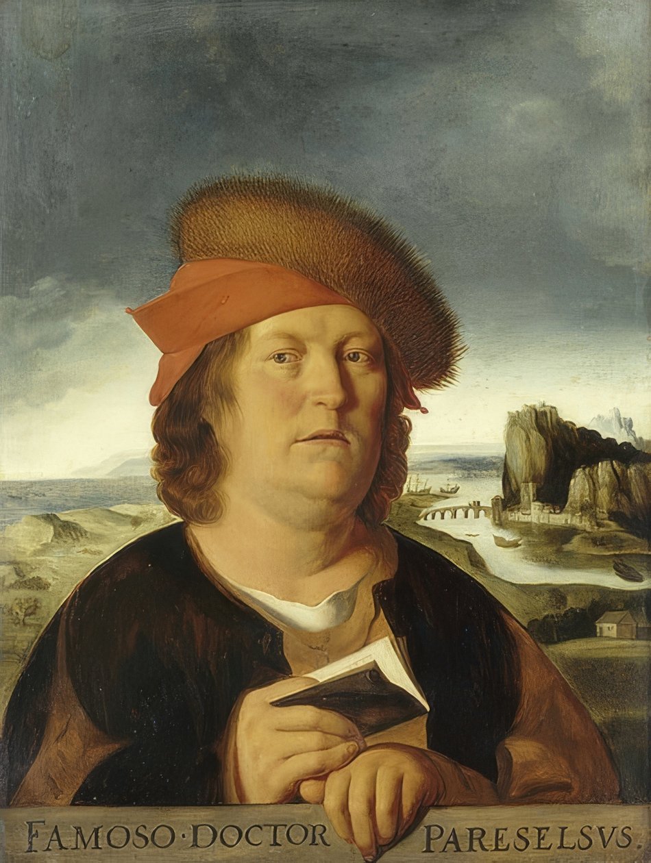 Portret Paracelsusa (?) autorstwa Quinten Massys