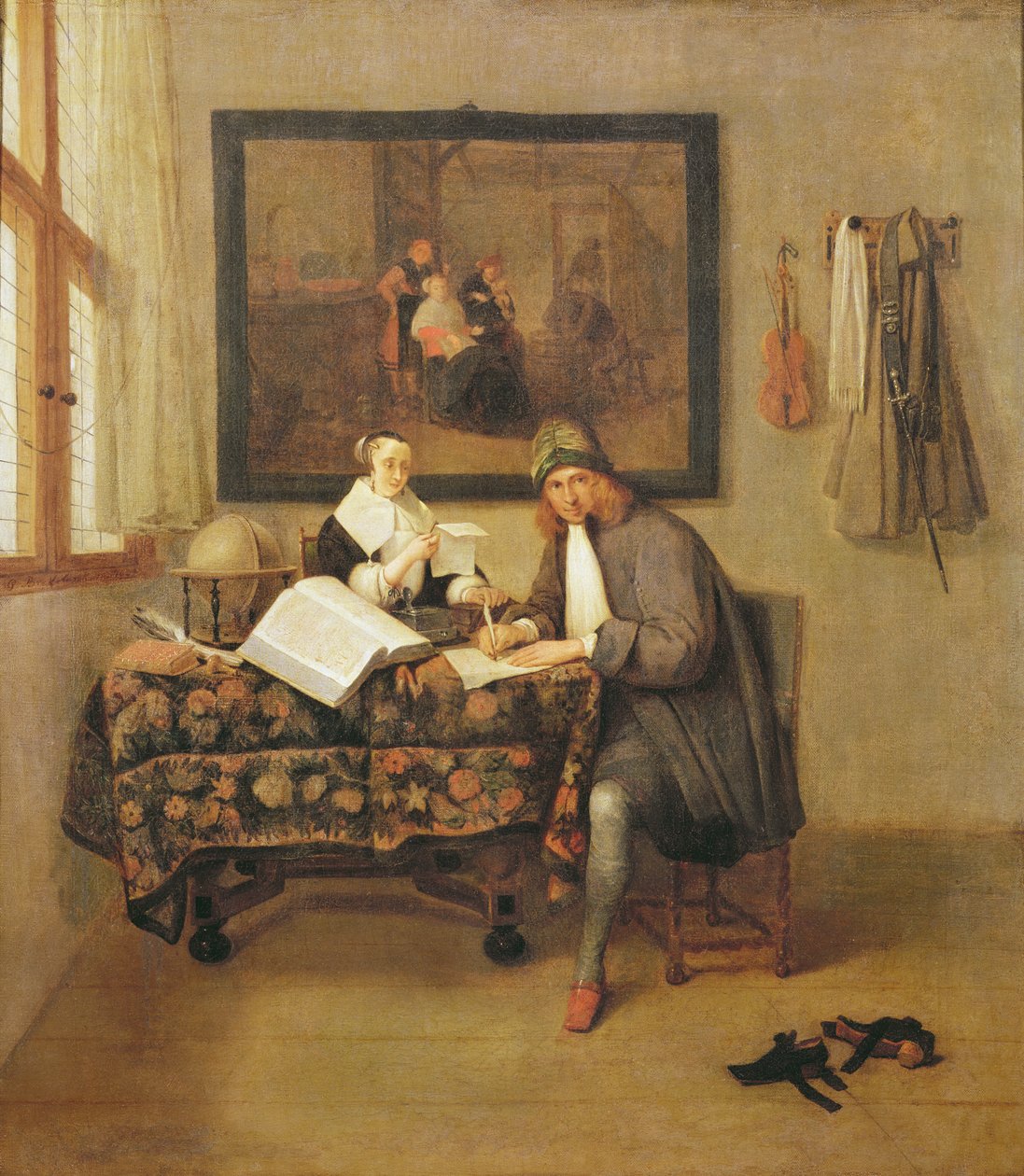 Studiowane życie, 1662 autorstwa Quiringh Van Brekelenkam