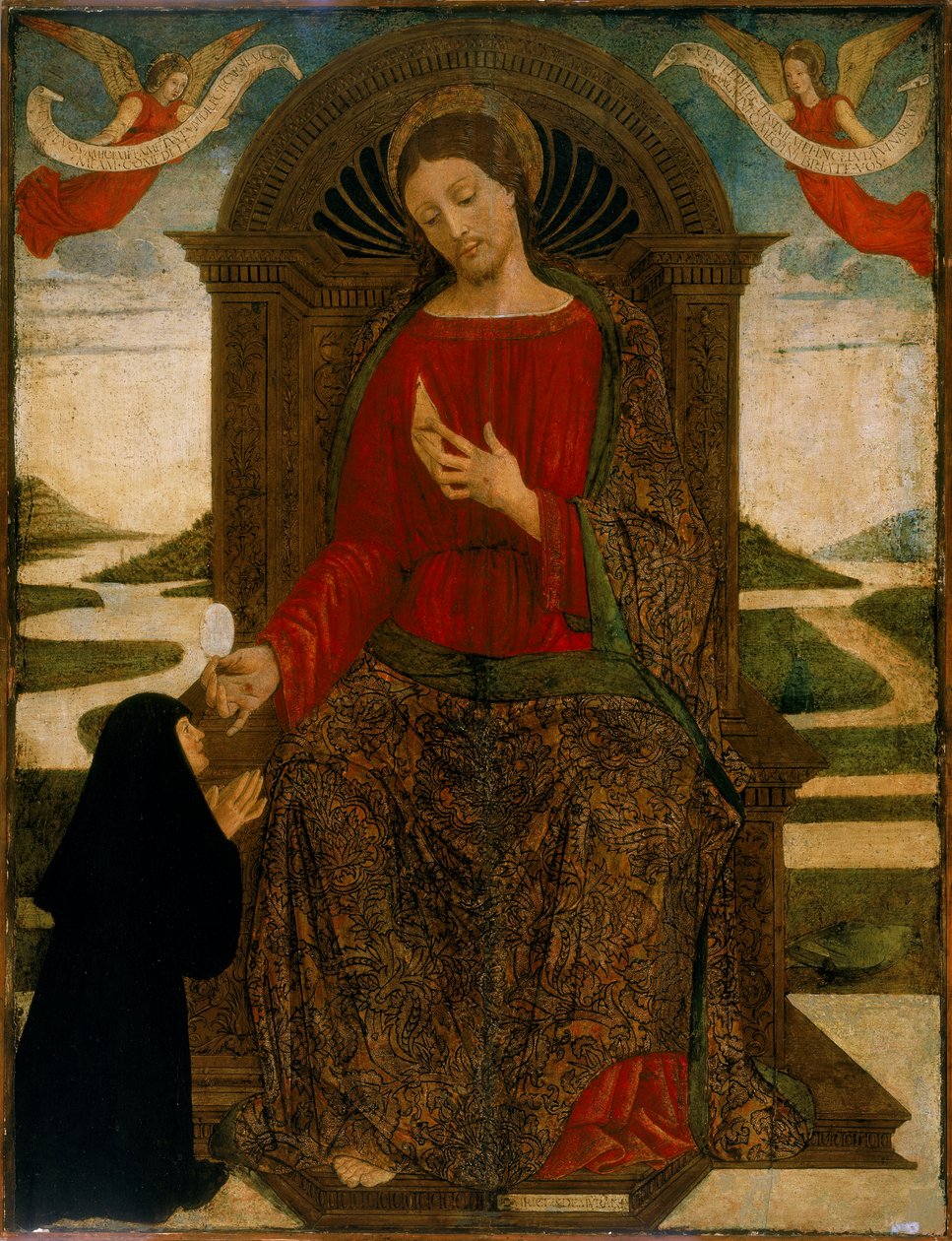 Odkupiciel Eucharystii autorstwa Quirinzio da Murano