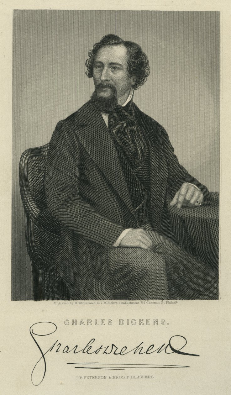 Karol Dickens autorstwa R. Whitechurch