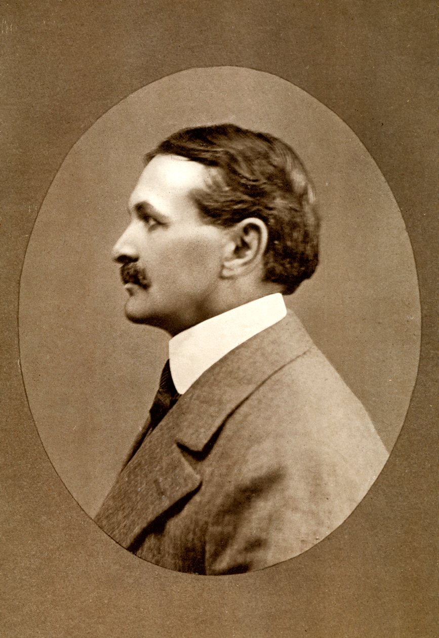 Robert Smythe Hichens, angielski dziennikarz i powieściopisarz, 1908. autorstwa RA Reaks