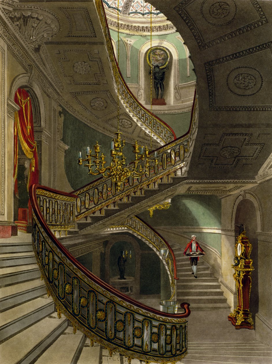 Wielkie Schody, Carlton House autorstwa R.G. Reeve