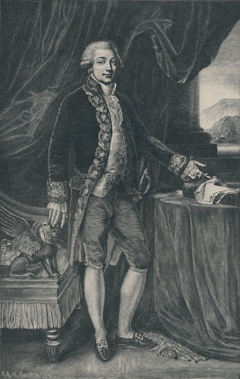 Carlo Buonaparte - Ojciec Napoleona Bonaparte, 1804, 1896 autorstwa R. A. Muller