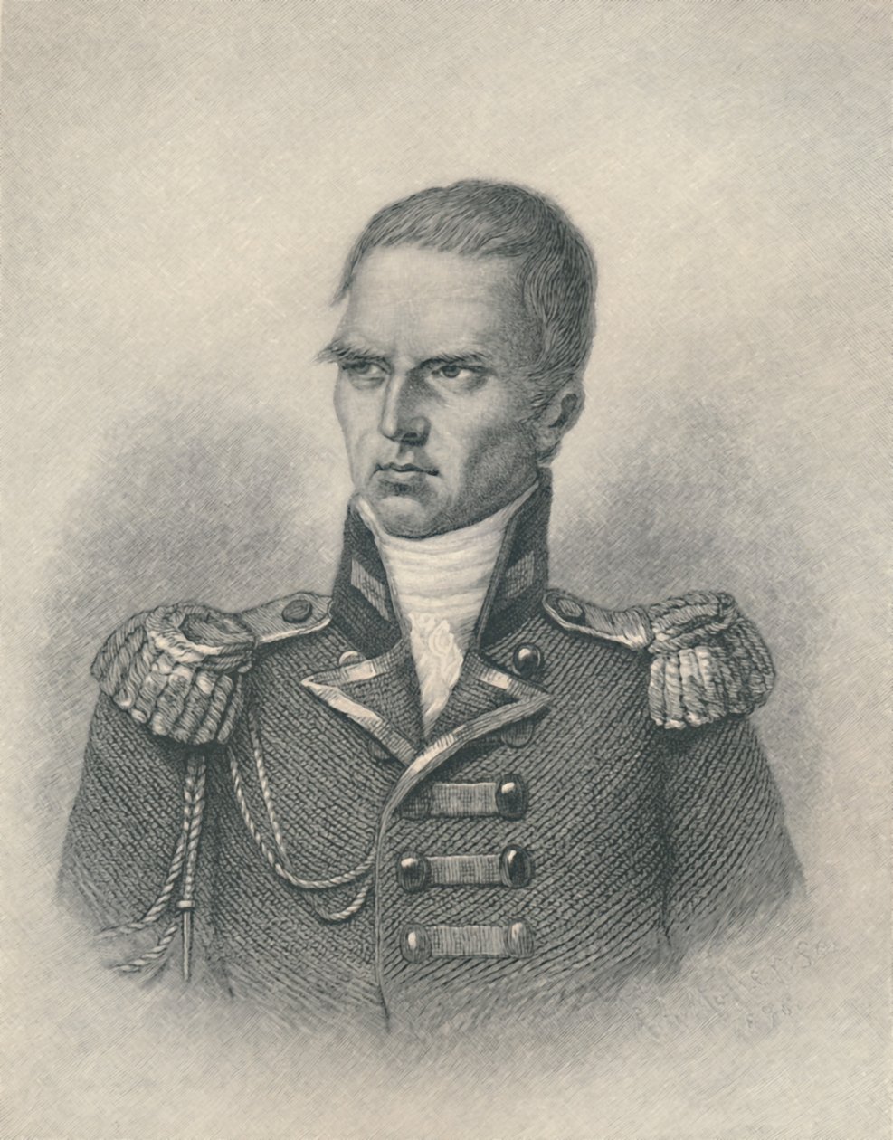 Sir Hudson Lowe, c1815, 1896 autorstwa R. A. Muller