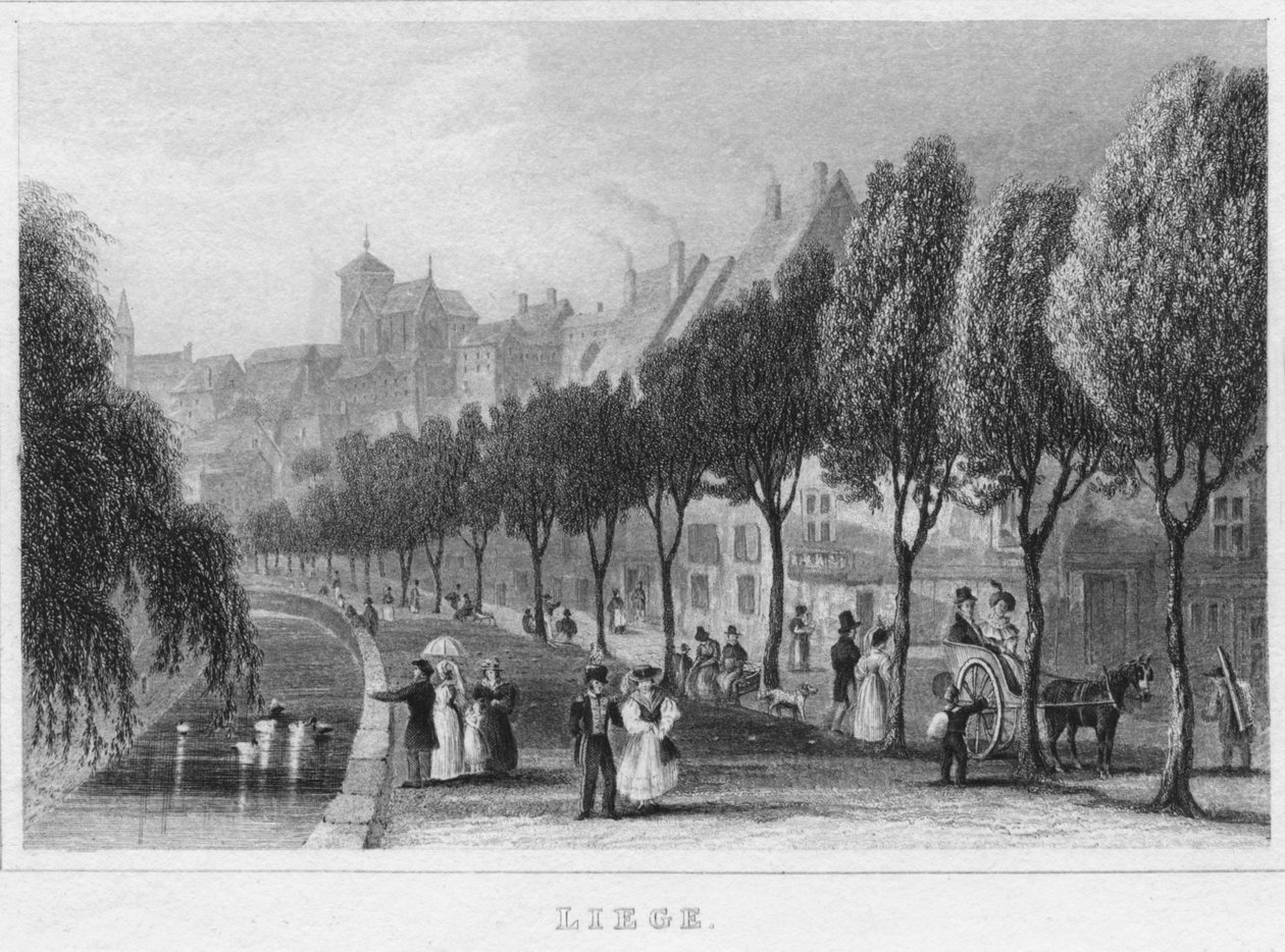 Liege, 1850 autorstwa R. Brice