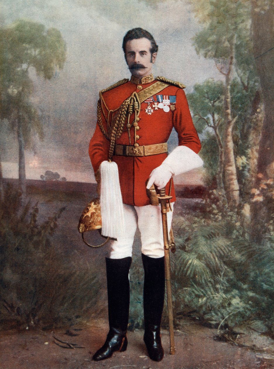 Douglas Mackinnon Baillie Hamilton Cochrane, 12. hrabia Dundonald, 1852-1935, 1902. autorstwa R Faulkner