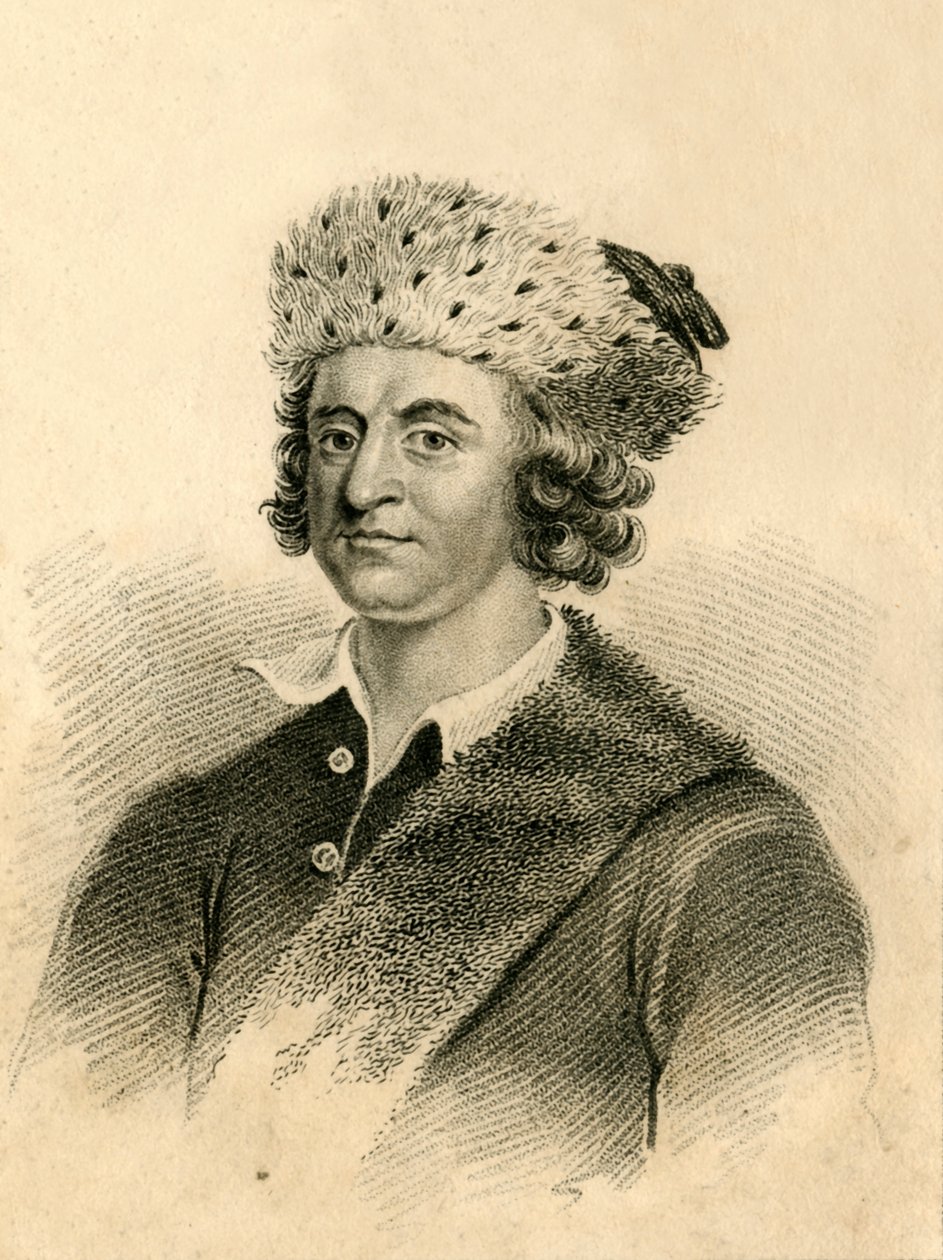 Bampfylde Moore Carew - Król żebraków, 1821. autorstwa R. Page