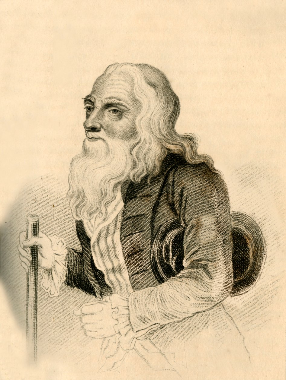 Lord Rokeby z Singular Ekscentryczności, 1821. autorstwa R. Page
