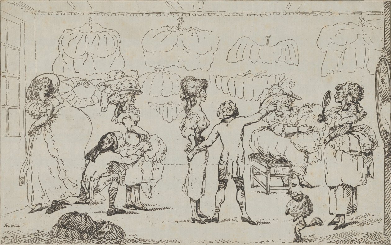 Sklep dla włóczęgów, 11 lipca 1785. autorstwa R. Rushworth.