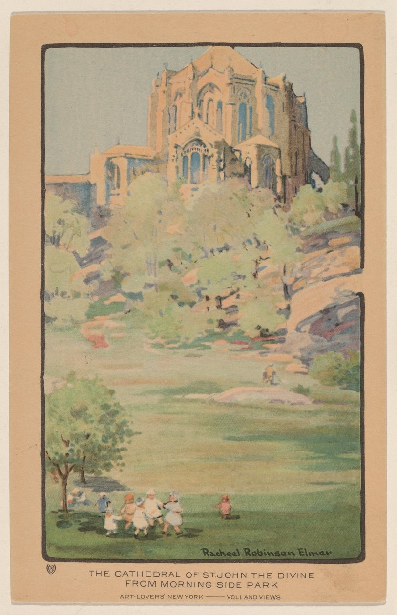 Katedra św. Jana Bożego z Morningside Park autorstwa Rachael Robinson Elmer