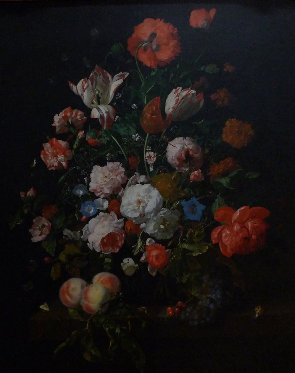 Martwa natura z kwiatami autorstwa Rachel Ruysch