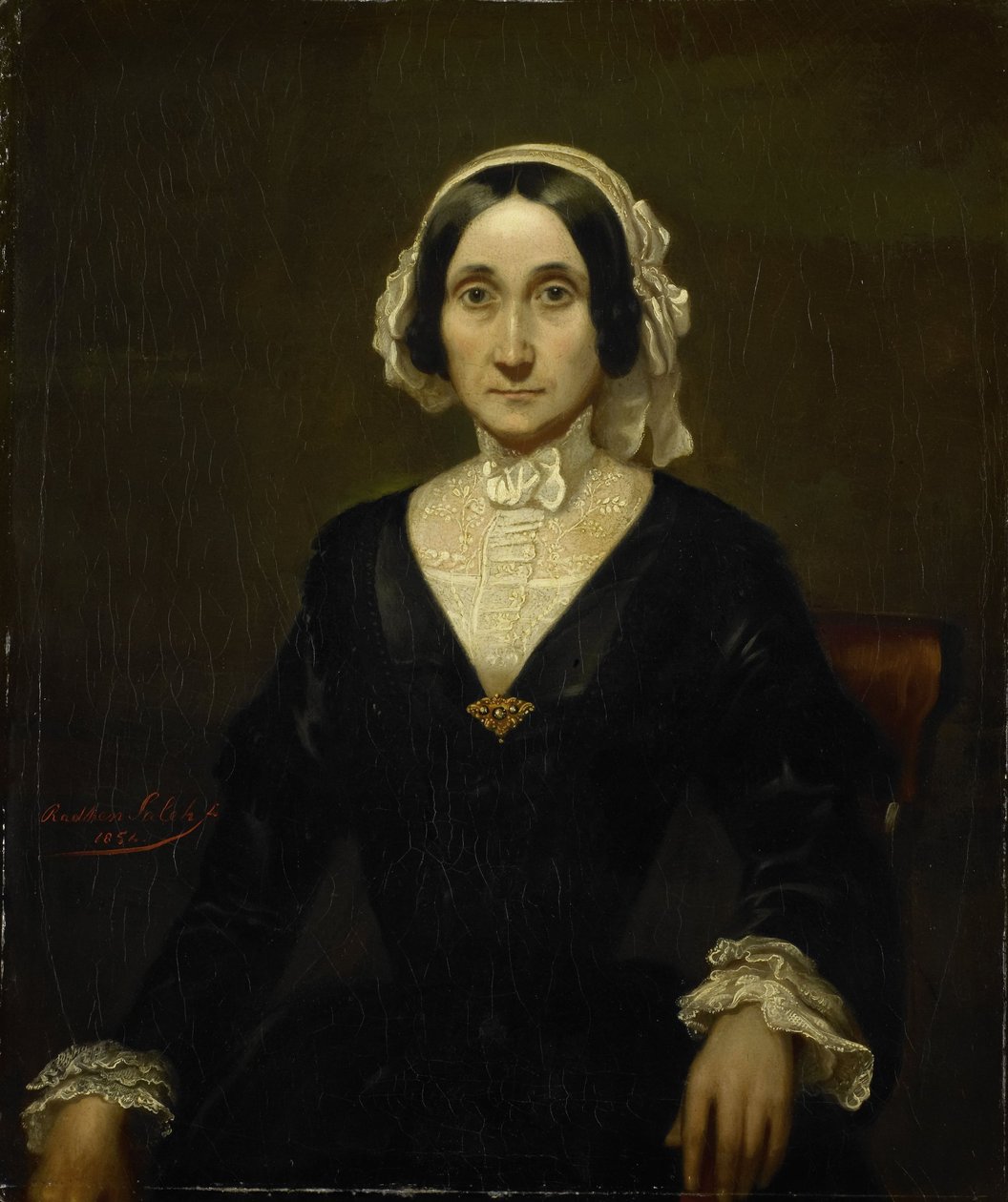 Portret pani van Alphen autorstwa Raden Saleh