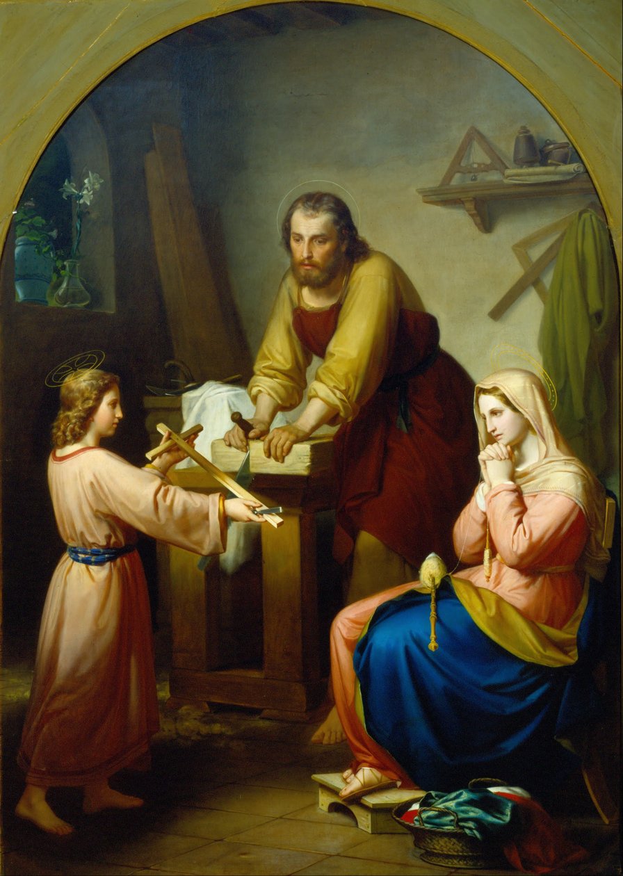 Święta Rodzina autorstwa Rafael Flores