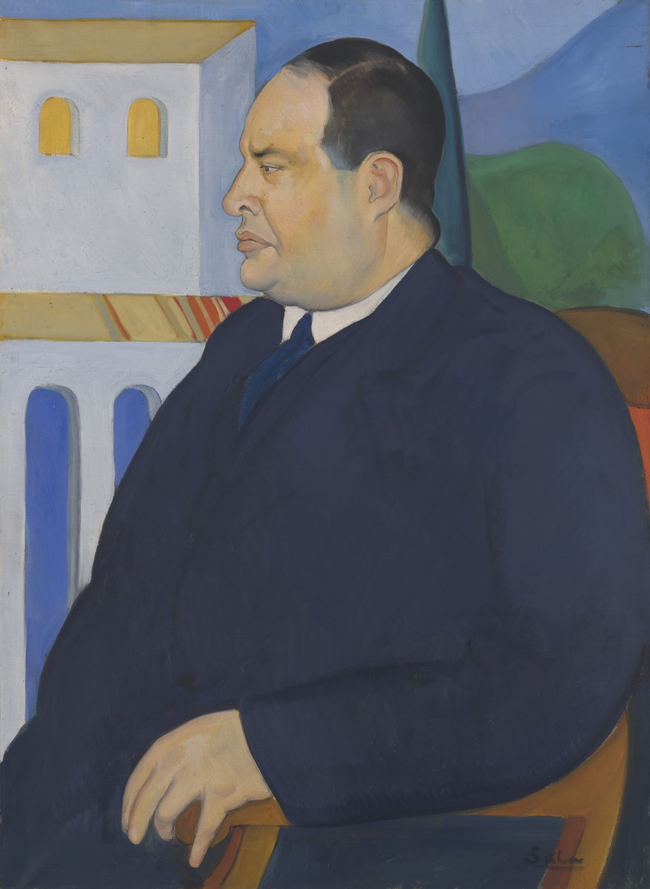 Portret Józefa Stelli, 1921 autorstwa Rafael Sala
