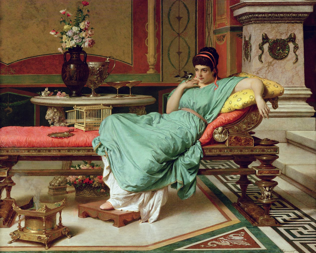 Pompejańska piękność autorstwa Raffaele Giannetti