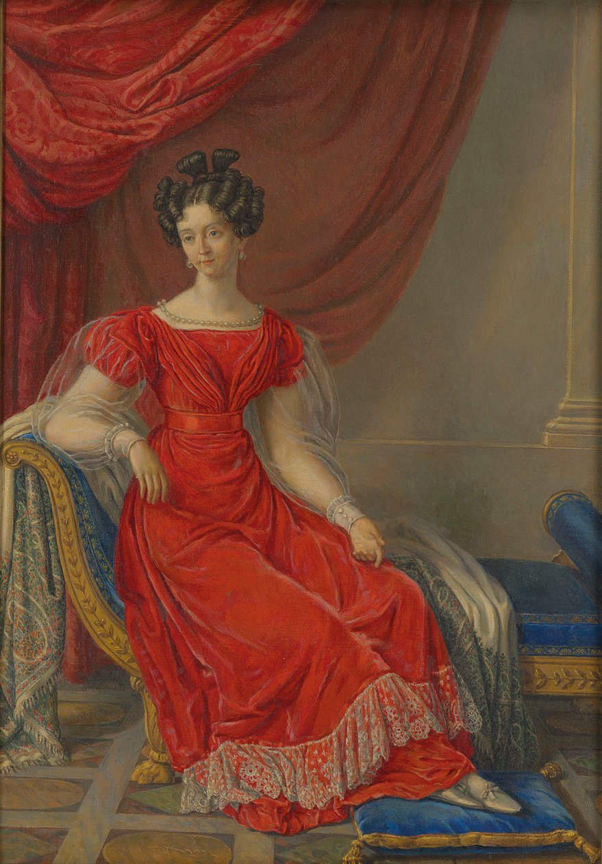Maria Teresa Austriaczka 1801-1855, królowa Sardynii, I poł. XIX w. autorstwa Raffaelle Giovannetti