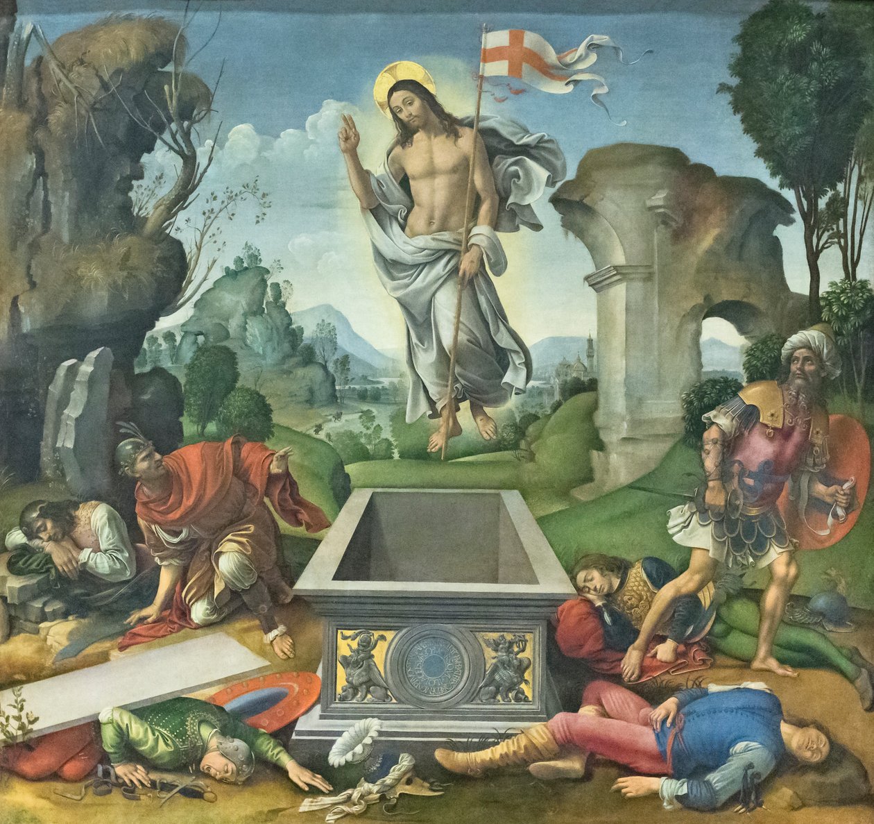 Zmartwychwstanie Chrystusa autorstwa Raffaellino del Garbo