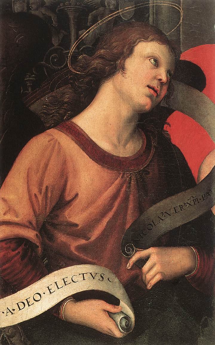 Anioł autorstwa Raffaello Sanzio Raphael