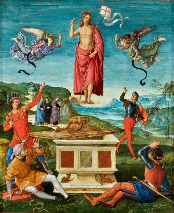Zmartwychwstanie Chrystusa autorstwa Raffaello Sanzio Raphael