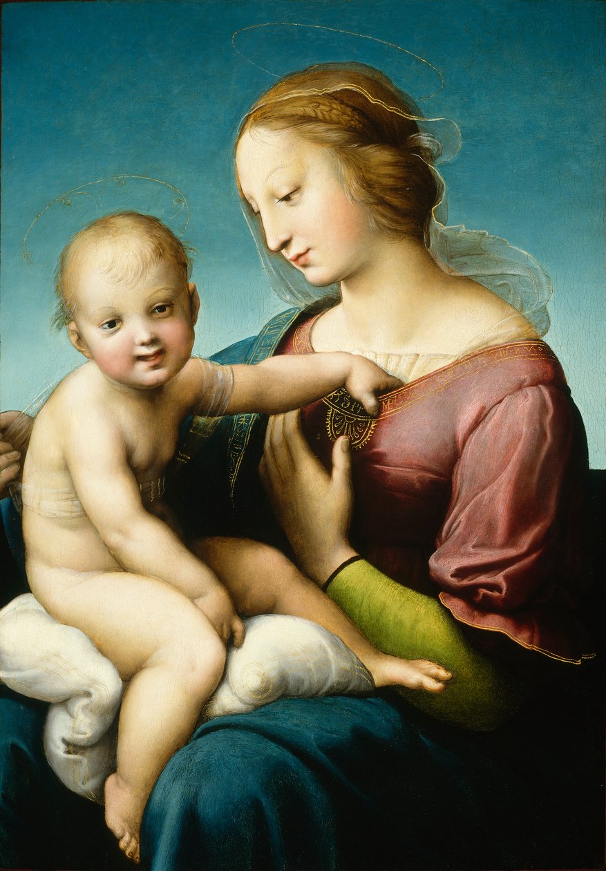 Wielka Madonna Cowper autorstwa Raffaello Sanzio Raphael