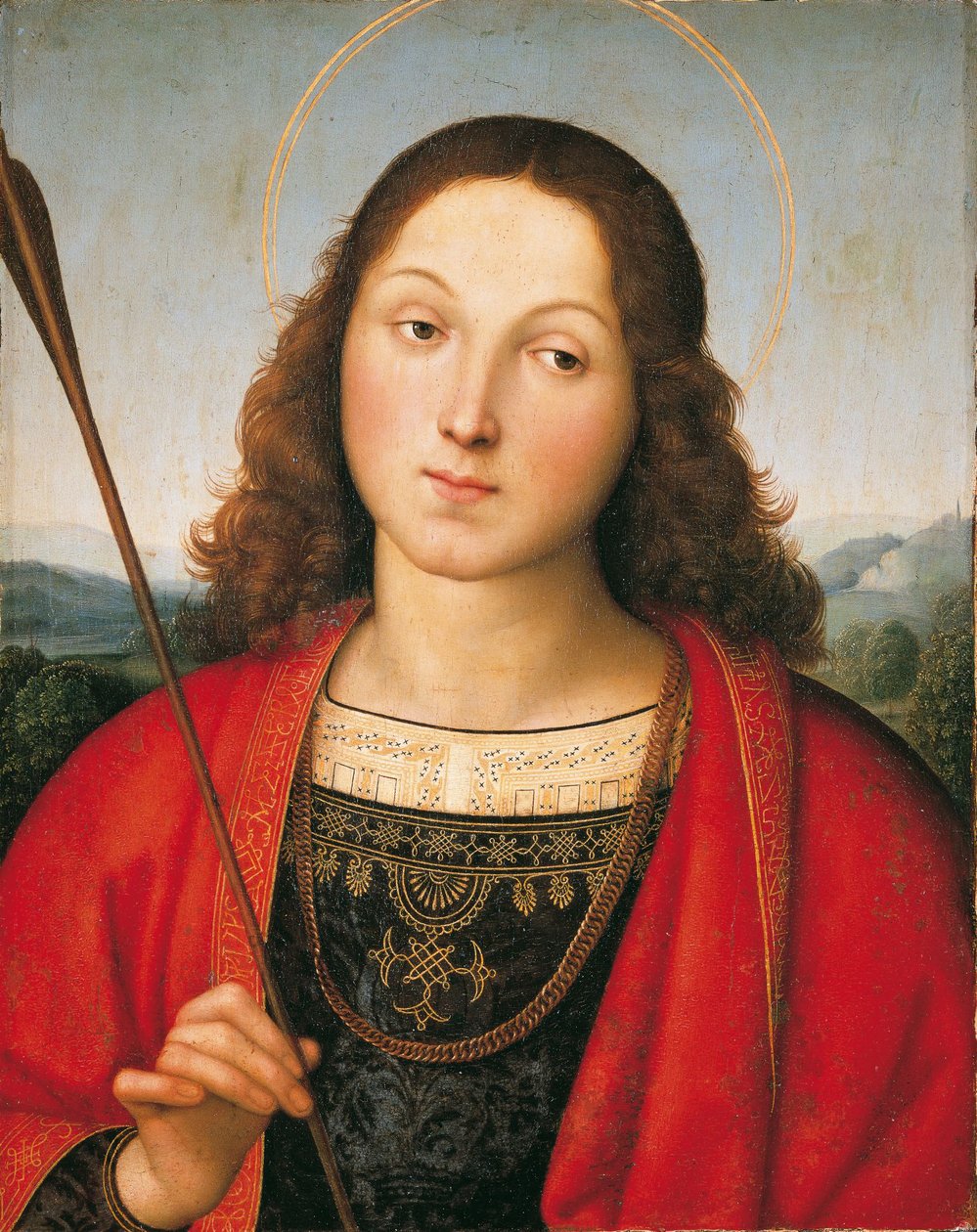 hl. Sebastiana autorstwa Raffaello Sanzio Raphael
