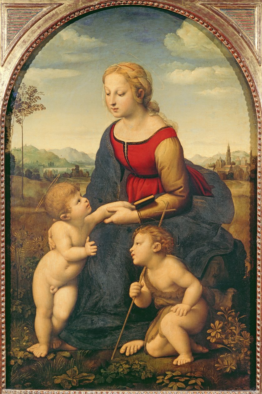 Piękny Jardiniere autorstwa Raffaello Sanzio Raphael