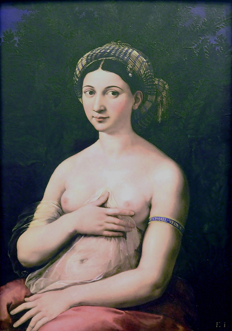La Fornarina autorstwa Raffaello Sanzio Raphael
