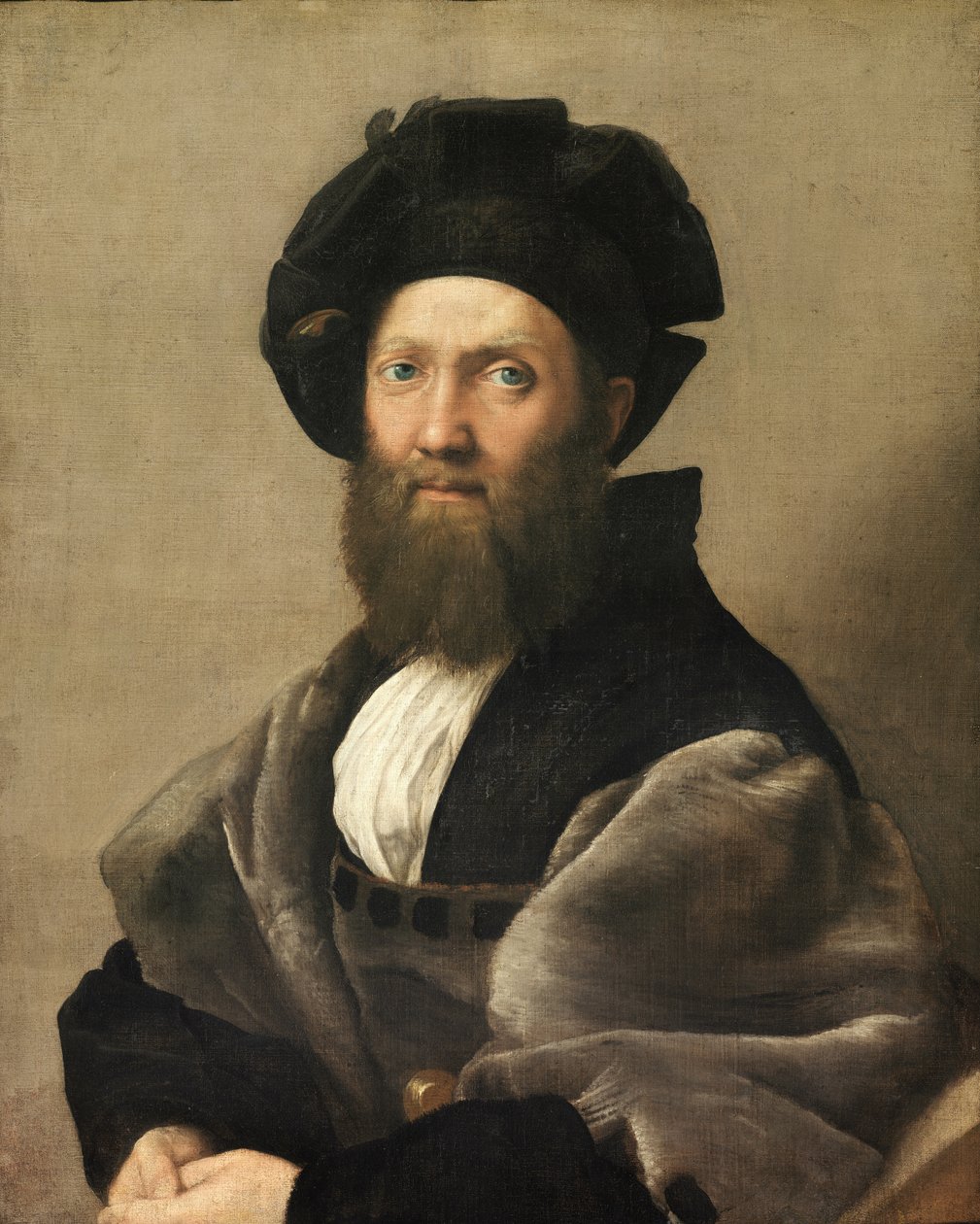 Portret Baltazara Castiglione autorstwa Raffaello Sanzio Raphael