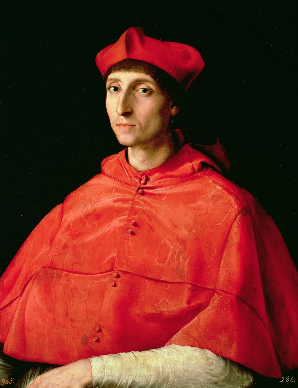 Portret kardynała autorstwa Raffaello Sanzio Raphael