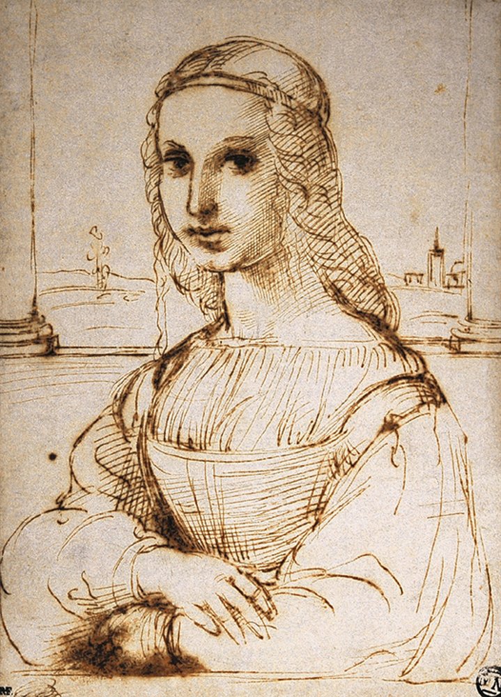 Portret młodej kobiety autorstwa Raffaello Sanzio Raphael