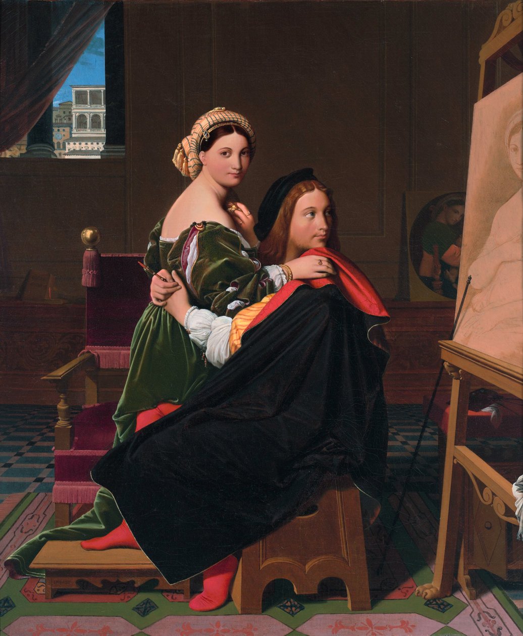 Rafael i Fornarina autorstwa Raffaello Sanzio Raphael