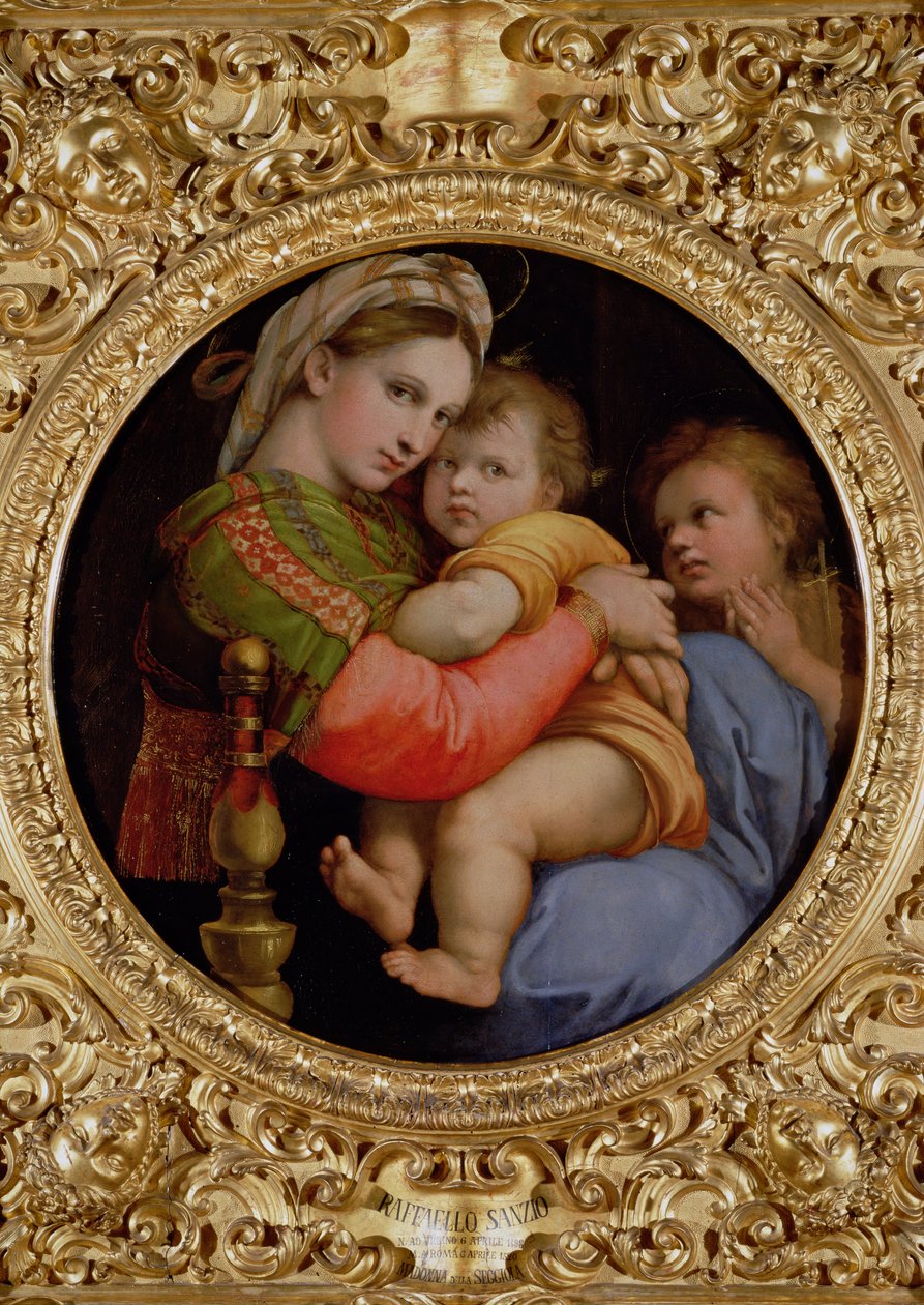 Madonna Krzesła autorstwa Raffaello Sanzio Raphael