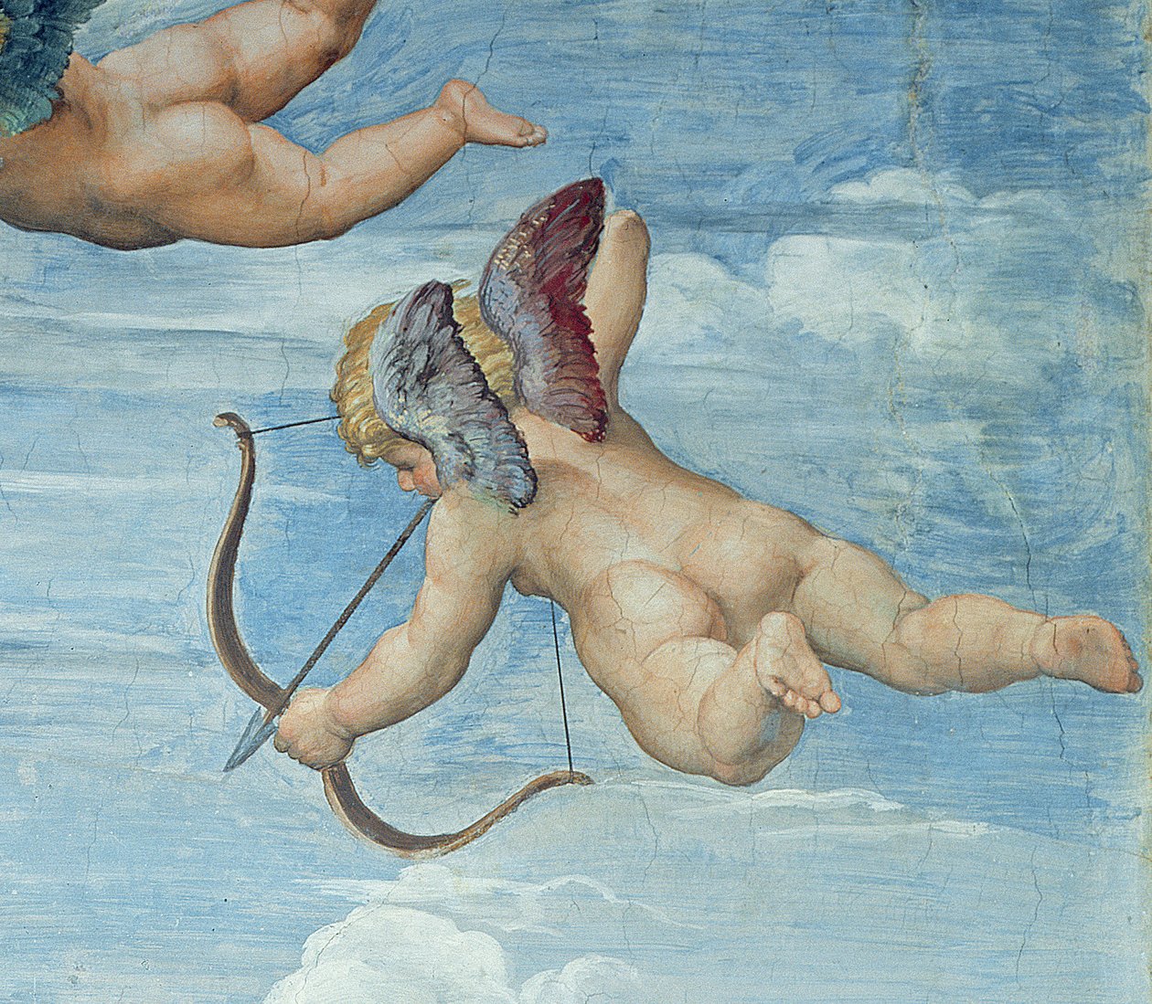 Triumf Galatei, 1512-14 (szczegóły 56473) autorstwa Raffaello Sanzio Raphael