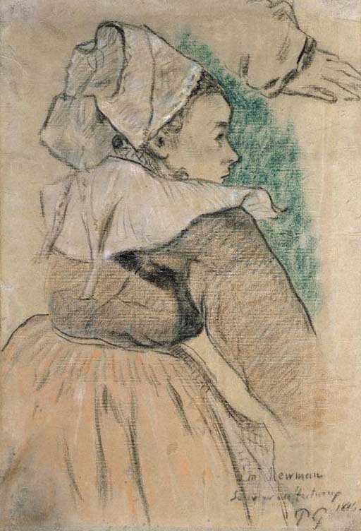 Breton z profilu po prawej autorstwa Raffaello Sanzio Raphael