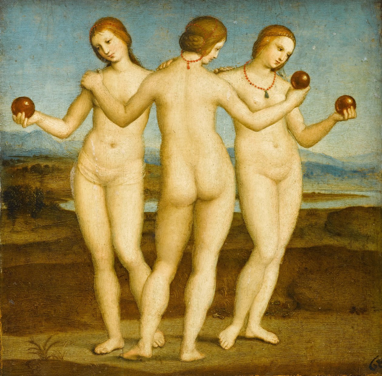 Trzy Gracje autorstwa Raffaello Sanzio Raphael