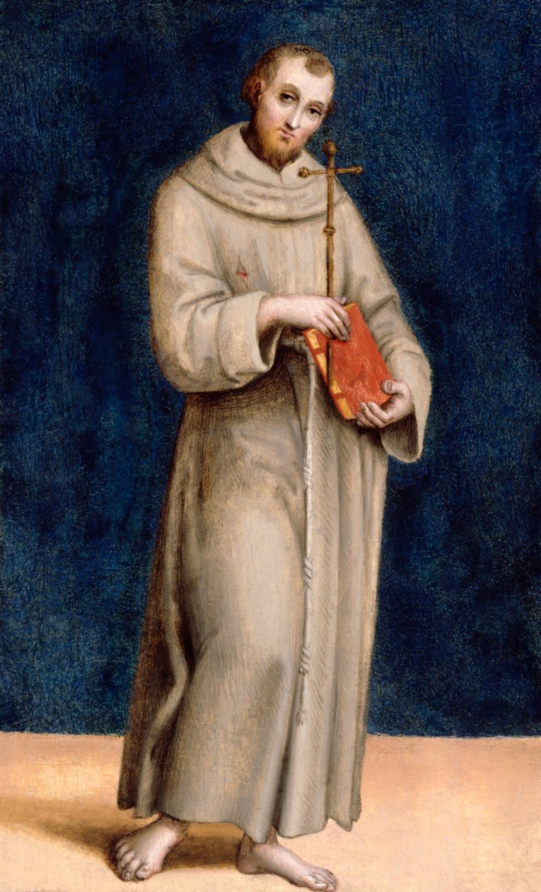 Święty Franciszek z Asyżu autorstwa Raffaello Sanzio Raphael